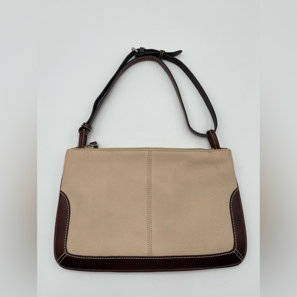 Vintage Dooney & Bourke Handbag Envelope Purse All Weather Pebbled Leather - Picture 4 of 13